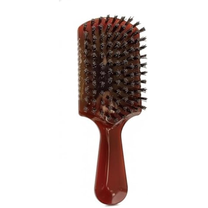 Small Detangler Hairbrush for Women, Men & Kids | Gentle Scalp Massage & Smooth Tangle-Free Styling | Ideal for Wet or Dry Hair | Perfect for Curly, Straight, Thick or Fine Hair | Easy Grip Handle - Image 1